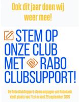Steun KDO met Rabo ClubSupport
